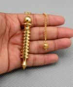 REBUY Metal Dowsing Pendulum (Copper Finish) – 9 Isis Brass Pendant for Divination, Reiki Healing & Chakra Testing - Image 3