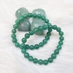 REBUY natural Aventurine Bracelet 8 mm size healing crytal jewelry