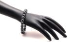 Natural Hematite Stone Beads Certified Bracelet - Image 4