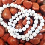 Lab Certified Natural Howlite Beads Bracelet - Image 9