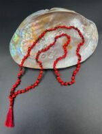 REBUY Red Gunja Mala (Gurinvida / Laal Chirmi) – 108+1 Knotted Beads for Protection & Attraction - Image 3
