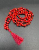 REBUY Red Gunja Mala (Gurinvida / Laal Chirmi) – 108+1 Knotted Beads for Protection & Attraction - Image 5