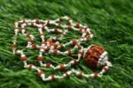 5 Mukhi Rudraksha Original Silver Mala for Men & Women | Length 24 Inch Authentic Healing & Spiritual Beads | Energized Sacred Beads for Meditation, Prayer, and Wellness - Image 2