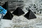 Black Tourmaline Pyramid Natural 25 mm. for Vastu Correction/Reiki Healing/Meditation/Wealth/Protection/Will Power/Creativity/Business/Stability/Success & All Chakra Pyramid - Image 2