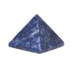 Sodalite Pyramid Crystal Healing Stone Pyramid Crystal Pyramid for Meditation & Healing, Color Blue, Size Small