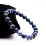 Certified Natural Sodalite Stone Beads Bracelet - Image 2