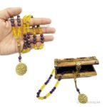 Crystal Souq Citrine Amethyst 99 Beads Tasbeeh