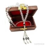 Crystal Souq 99 Baeads Clear Quartz Tasbeeh 99 Beads