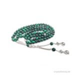 CRYSTAL SOUQ Green Tiger Eye 99 Beads Tasbeeh