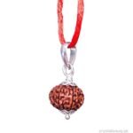 8 Mukhi Rudraksha Pendant Necklace