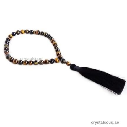CRYSTAL SOUQ Tiger Eye 10 mm Beads Tasbeeh