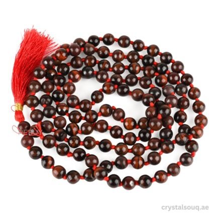 Red Tiger Eye 108+1 Beads Meditation Mala