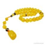 Natural Citrine Tasbeeh 33 Beads Tasbeeh with Tumble tassel