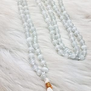 Natural Unique Selenite Beads