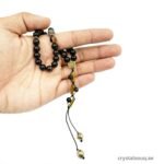 Natural Sulemani Agate Aqeeq Beads Bracelet 8 mm