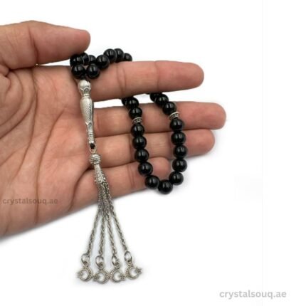 Tourmaline 8 mm 33 Beads Tasbeeh