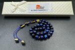Natural Blue Tiger Eye Stone 33 Beads Tasbeeh - Image 5