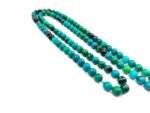 Islamic Prayer Beads Tasbih Chrysocolla Stone Misbaha Rosary Tasbeeh Counter 99 Beads Men & Womens Tasbih Prayer Beads, Bead Size 8 mm, Wooden Gift Box - Image 5