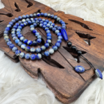 Crystal Souq Natural Lapis Lazuli 99-Bead Tasbeeh – Royal Blue Gemstone Misbaha with Gift Box - Image 2