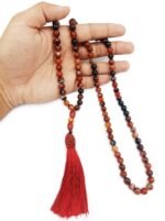 Natural Dream Agate 99-Bead Tasbeeh (8mm) – Multi-Color Healing Crystal Misbaha for Peace & Balance - Image 3