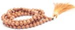 Natural Brown Goldstone 108-Bead Mala (8mm) – Ambition & Courage Japa Necklace with Gift Box - Image 2