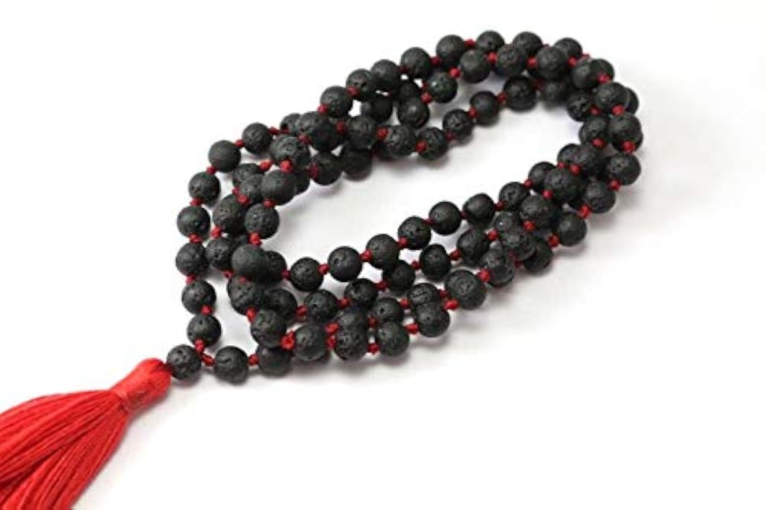 mala_lavabeads_1 Natural Green Jade 108-Bead Mala – Harmony & Good Luck Japa Necklace - Image 1