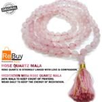 Natural Rose Quartz 108-Bead Mala (6mm) – Love & Healing Hand-Knotted Necklace with Lab Certificate & Box - Image 2