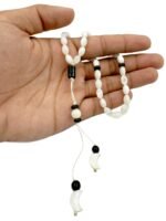 Natural Mother of Pearl Rice Shape 33 Beads Tasbeeh - Image 5