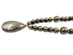 Natural Pyrite Beads & Pendant Necklace – "Stone of Luck" for Wealth, Motivation & Mental Clarity - Image 4
