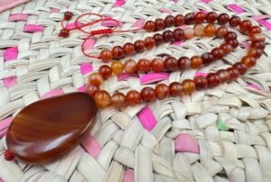 Carnelian Necklace Details