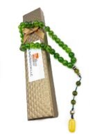 Natural Peridot Stone 33 Beads Prayer Tasbeeh Misbaha - Image 5