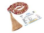 Prayer Beads Tasbih Natural Rhodocrosite Stone Beads Misbaha Rosary Tasbeeh Counter 99 Beads Womens Tasbih Prayer Beads Rhodocrosite stone tasbih - Image 4