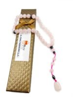 Natural Rose Quartz Stone 33 Beads Prayer Tasbeeh Misbaha - Image 4