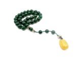 Natural Jade Stone 33 Beads Prayer Tasbeeh Misbaha - Image 3