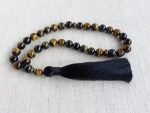 Natural Tiger Eye Stone Islamic Religion Tasbeeh Misbaha - Image 3