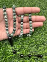 Crystal Souq Natural Tree Agate 99-Bead Tasbih (8mm) – Earth Energy Misbaha with Gift Box - Image 4
