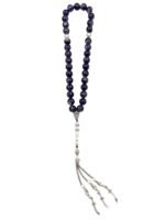 Amethyst Islamic 33 Beads Prayer Tasbeeh Misbaha - Image 4