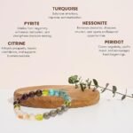 REBUY Money Magnet Series Bracelet 8 mm Beads