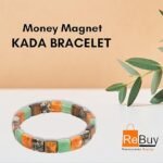 REBUY Money Magnet Wealth Bracelet Square Beads