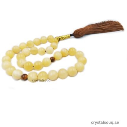 Natural Calcite 33 Beads Tasbeeh 10 mm Beads