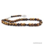 Tiger Eye Tasbeeh with Chinese Knot Pendant