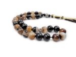 Islamic Religion Agate Tasbih for Muslim Prayer Men & Women Bead size 10 mm, (33 Beads) - Image 3