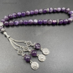 Amethyst Tasbeeh - 33 Beads by Crystal Souq