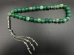 Islamic Prayer 33 Beads Agate Tasbih | Natural Stone Misbaha Tasbeeh for Unisex Adults | For Peaceful Meditation and Spiritual Connection | Bead Size 10 MM | Gift Box Included - Image 4