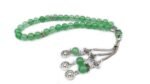Natural Stone Prayer Beads Tasbih Natural Green Aventurine Stone Misbaha Rosary Tasbeeh Counter 33 Beads Womens Tasbih Prayer Beads, Stone Green Aventurine, , Bead Size 10 mm,