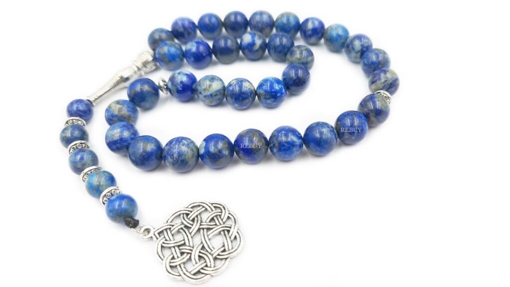 Natural Lapis Lazuli Tasbeeh Prayer Beads
