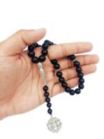 Natural Matte Onyx 33 Beads Tasbeeh | Handmade Islamic Prayer Beads - Image 3