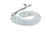 Islamic Prayer Opalite tasbih 33 BeadsTasbih, Misbaha Tasbeeh, Size 10 mm, (33 Beads)