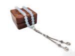 Islamic Prayer Opalite tasbih 33 BeadsTasbih, Misbaha Tasbeeh, Size 10 mm, (33 Beads) - Image 6