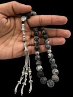 Picasso Jasper 33 Beads Stone Prayer Tasbih Misbaha - Image 2